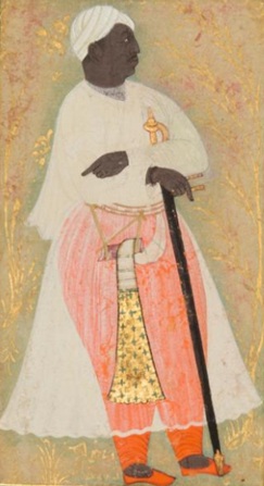 An African Official, possibly Malik Ambar, ca. 1615 (Ahmadnagar School) Philadelphia Art Museum, PA, 1998-115-1